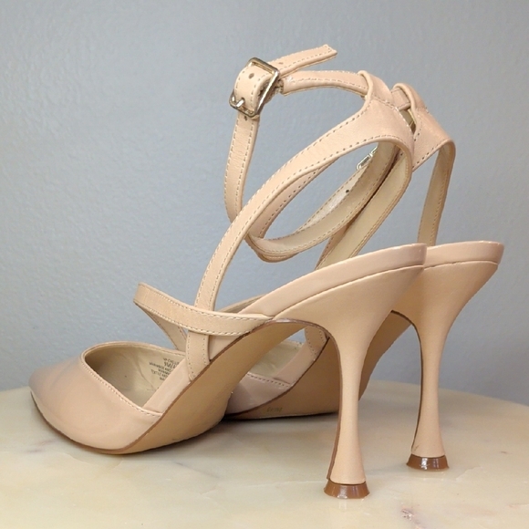 Nude Vince Camuto VP CHELLIE Strappy Heels - Picture 5 of 13